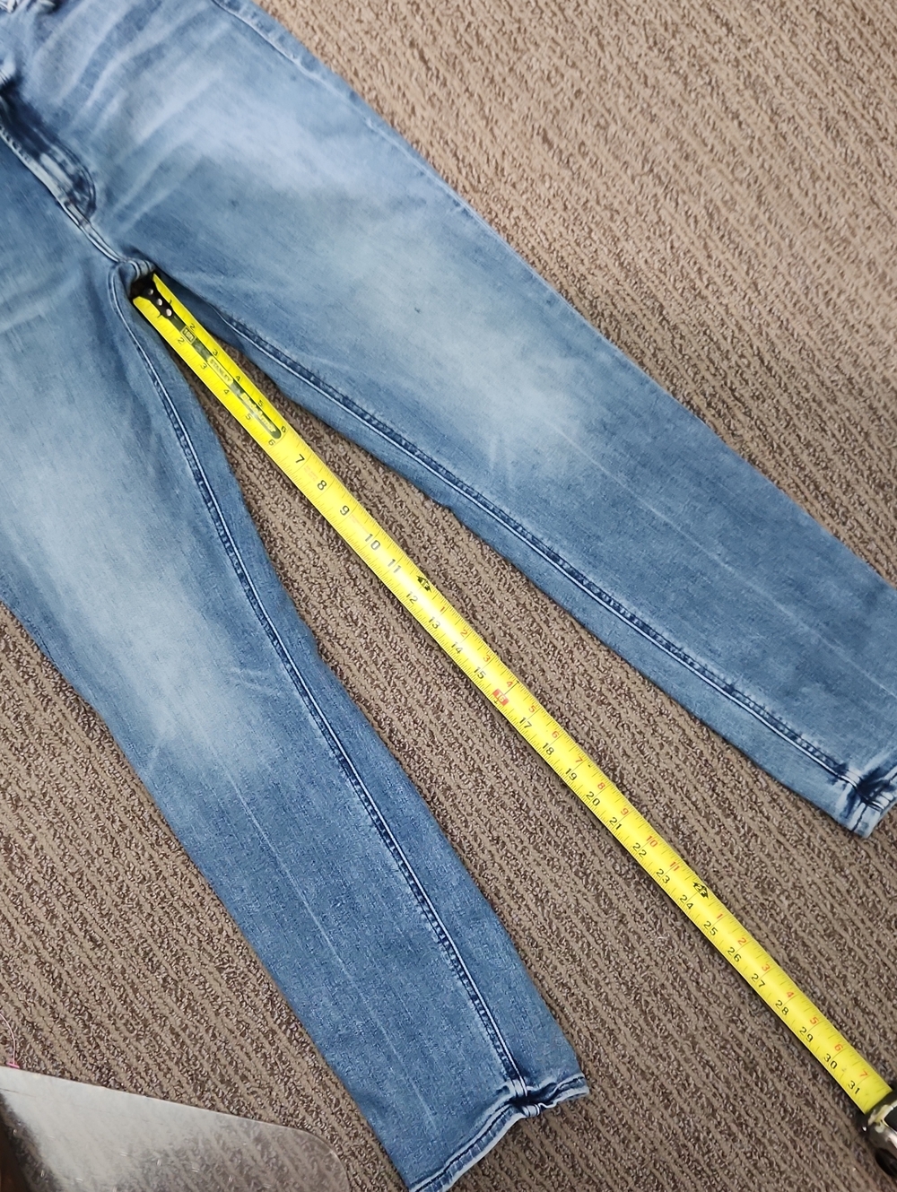 Mother The Midrise Dazzler Ankle Jeans in We The Animals Size 31 - Picture 12 of 16